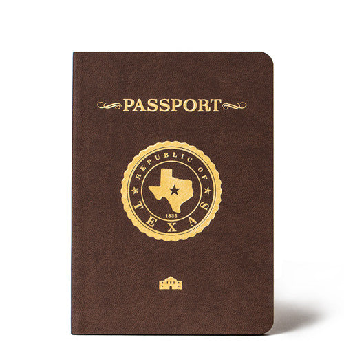 Republic of Texas Passport foil cover